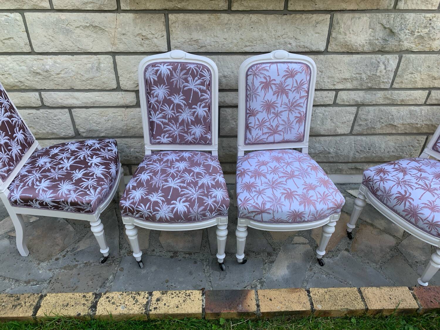 4 Napoleon III chairs