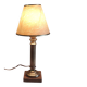 Table lamp in gilded brass and marble - mid 20th century.