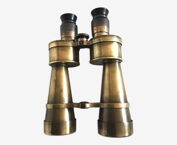 Jumelles Liez marine 7 x l50,4 en laiton