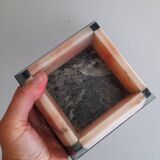 Pair of art deco boxes in Mazy marble