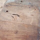 Small old garage workbench