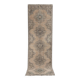 Vintage Turkish hallway rug 115x383 cm
