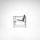 LC1 ponyskin armchair by Le Corbusier et al for Cassina 1980s