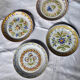 Antique plates in Nevers faience