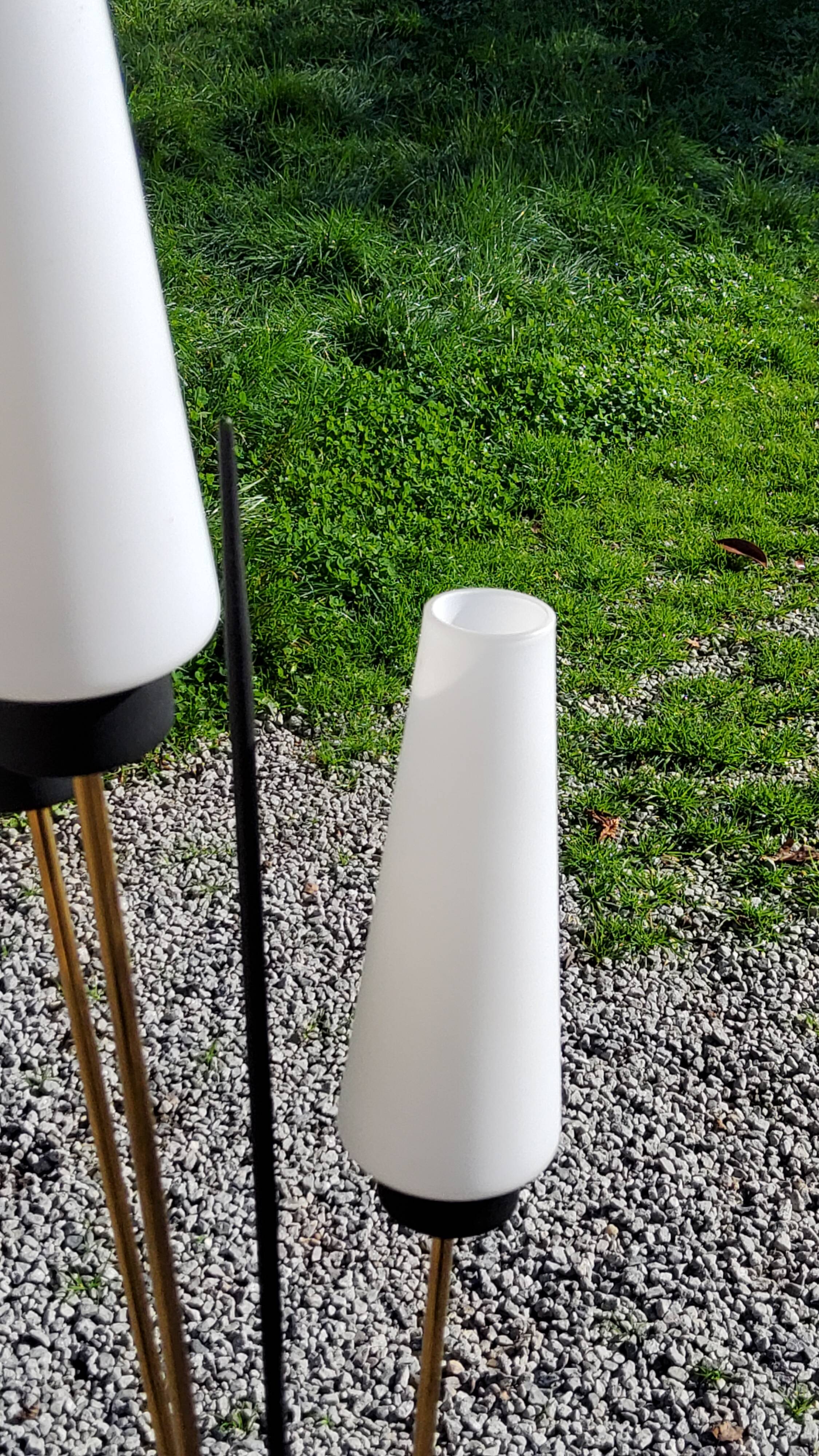 Vintage floor lamp from the 60s from Lunel