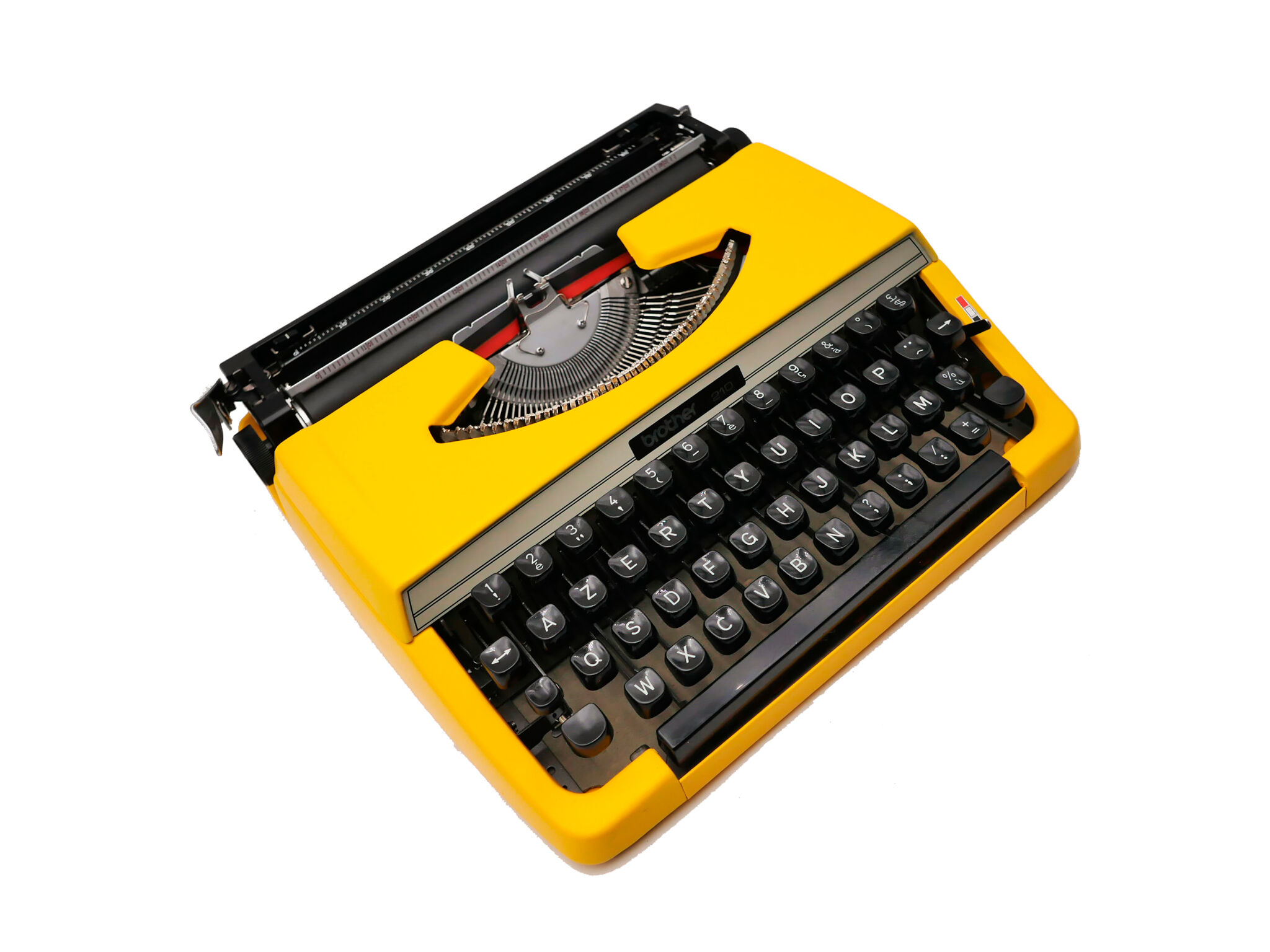 Brother 210 Typewriter Yellow Yellow Cab Revised Ribbon New
