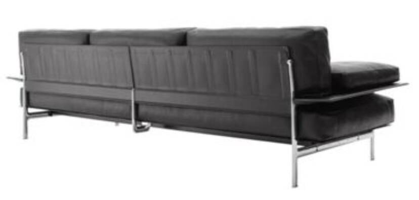 B&B Italia Diesis leather sofa
