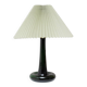 Emerald Green Glass Table Lamp Fleur by Michael Bang for Holmegaard, Danish Mid-Century 1960s
