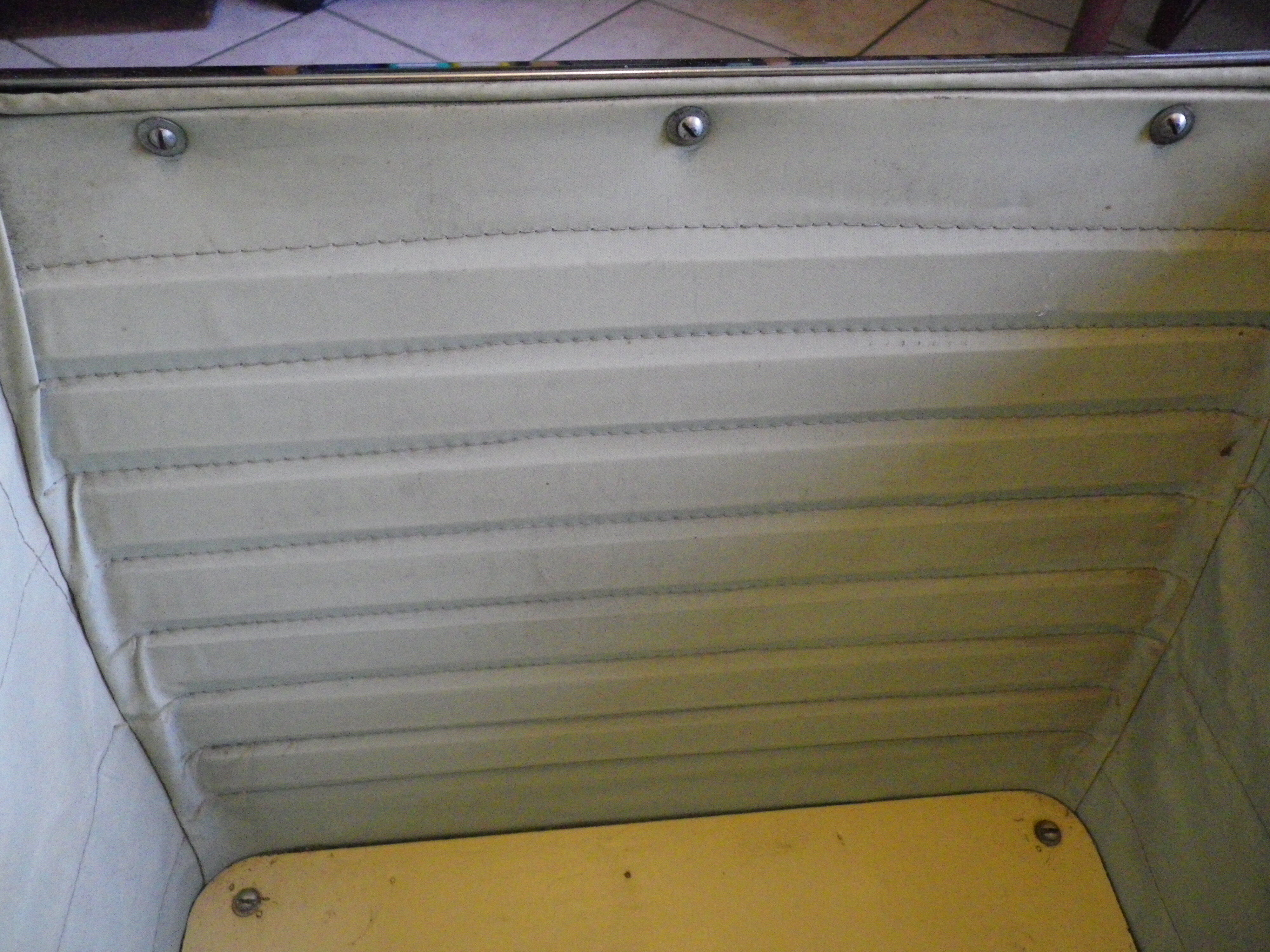 Landeau repliable d'origine de marque Flandria années 50