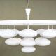 Impressive cloud chandelier mid-century modern of Volksgarten Milchhalle Vienna