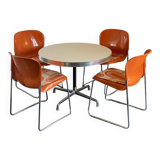 Space age design dining set