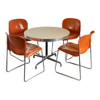 Space age design dining set