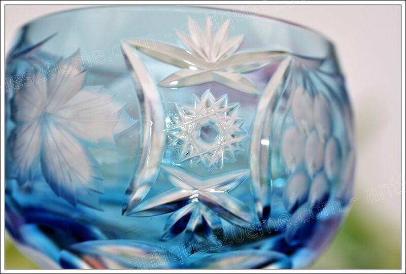 Series 6 of the Rhine wine glass or Roemer Nachtmann Crystal model Traube