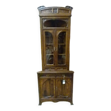 19th century corner cabinet