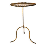 Golden metal Martini table 1950