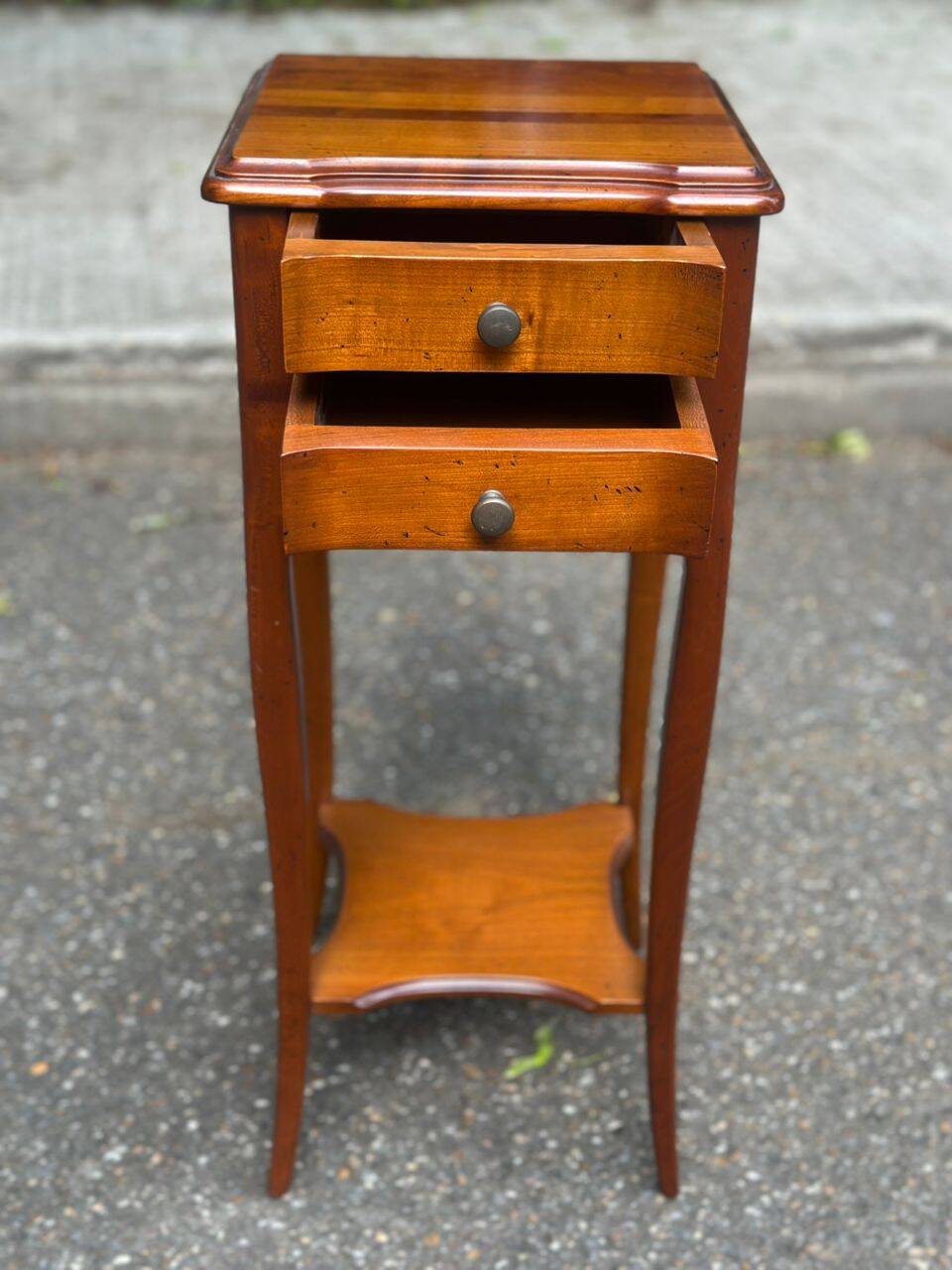 Louis XV side table in solid wood from the 1930s.