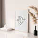 "Le chant du ciel" - Handmade in black acrylic in limited edition by Atelier Agapé