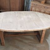 Table de ferme ovale