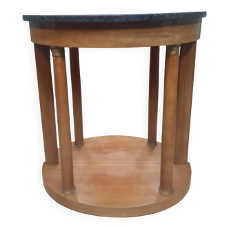 Empire style half-moon console
