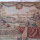 Tapisserie d'halluin " scène de cour au paon"