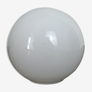 Globe en verre blanc ø10