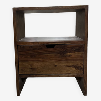 Rosewood vanity unit with one drawer