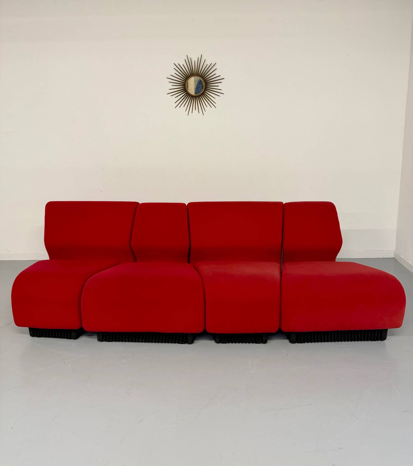 Modular design canapé Don Chadwick / Herman Miller vintage red