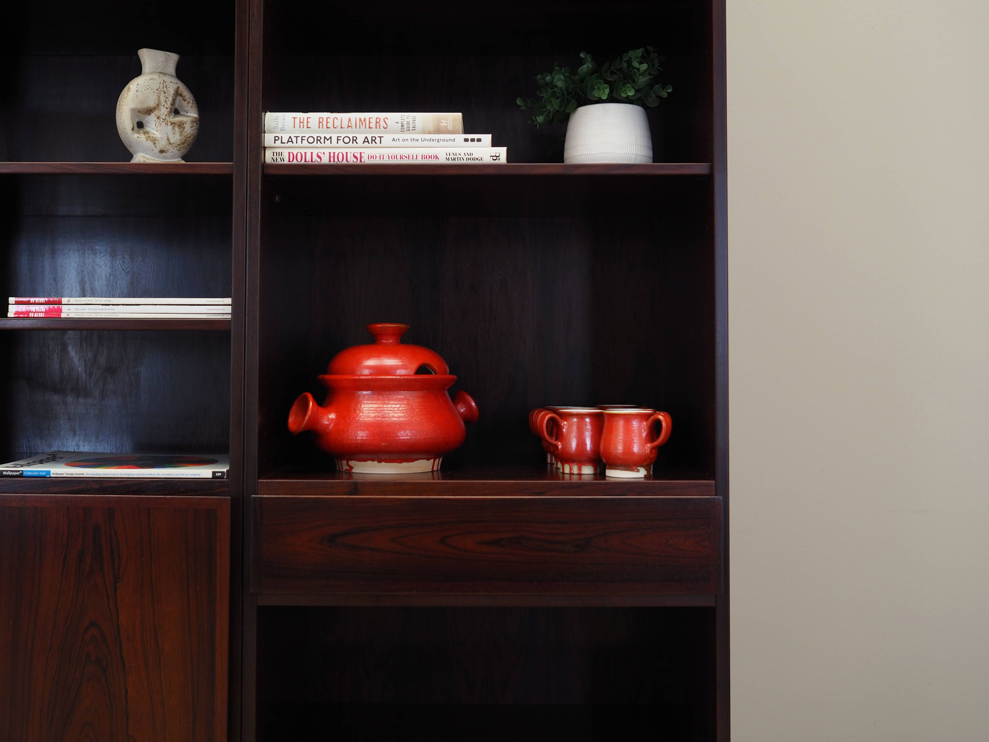 Ceramic punch set, Danish design, 1960s, production: Denmark