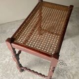 Tabouret anglais en cannage