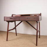 Danish rosewood desk, model 56 by Arne Wahl Iversen for Vinde Mobelfabrik 1960.