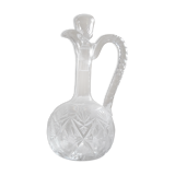Ancient crystal wine carafe