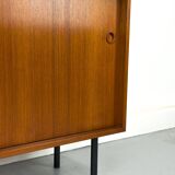 Vintage Teak Sideboard with sliding doors, 1960s