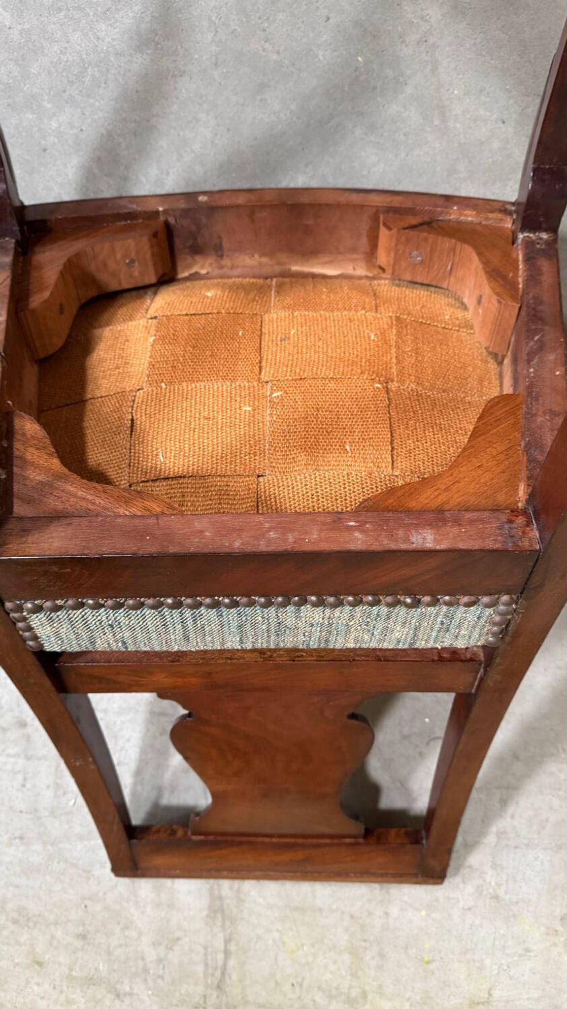 Pair of mahogany chairs circa 1900