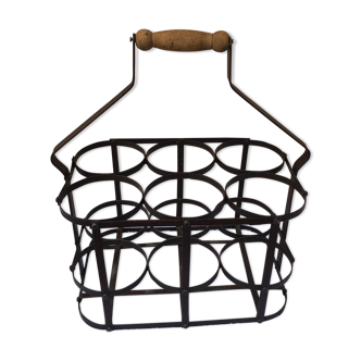 Door bottles handle wood