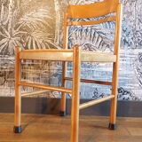 Vintage chair sitting rope