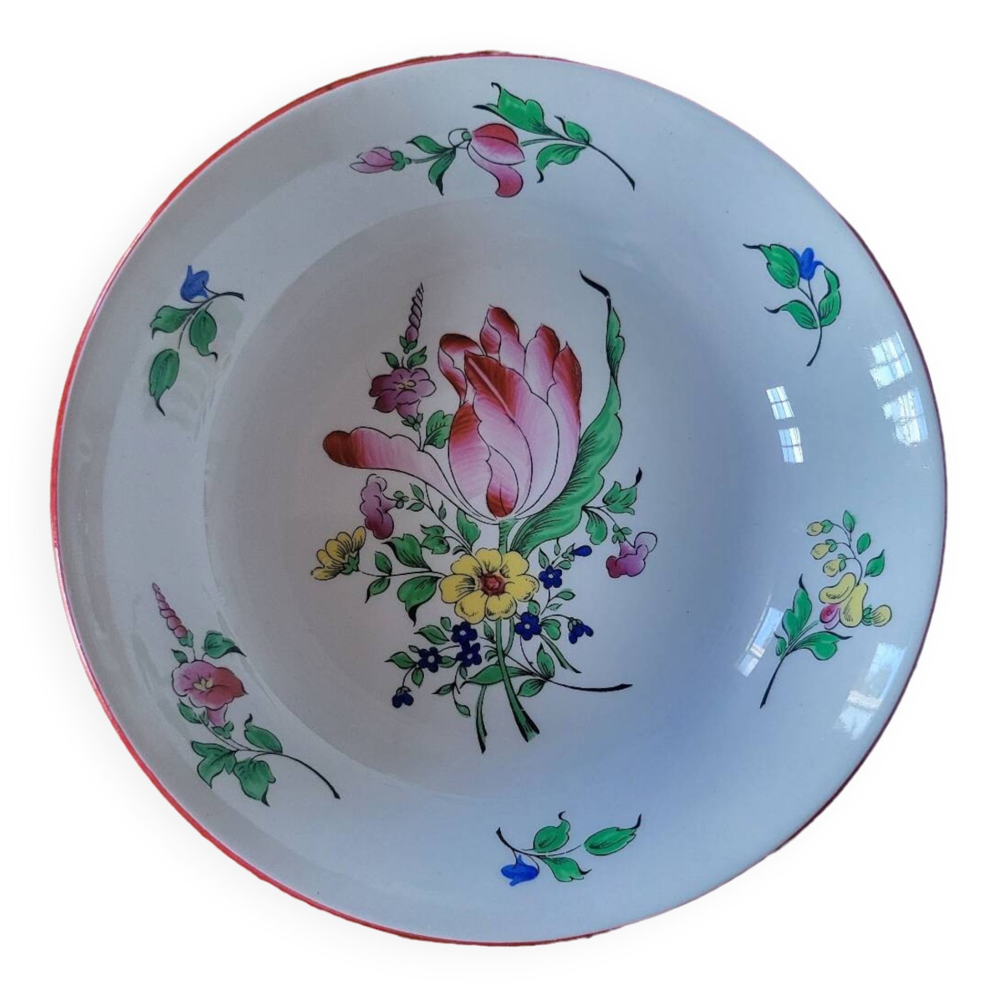 Lunéville KG Porcelain Deep Plate