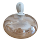 Suspension transparente beige