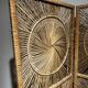 Vintage rattan/wicker screen – 3 panels