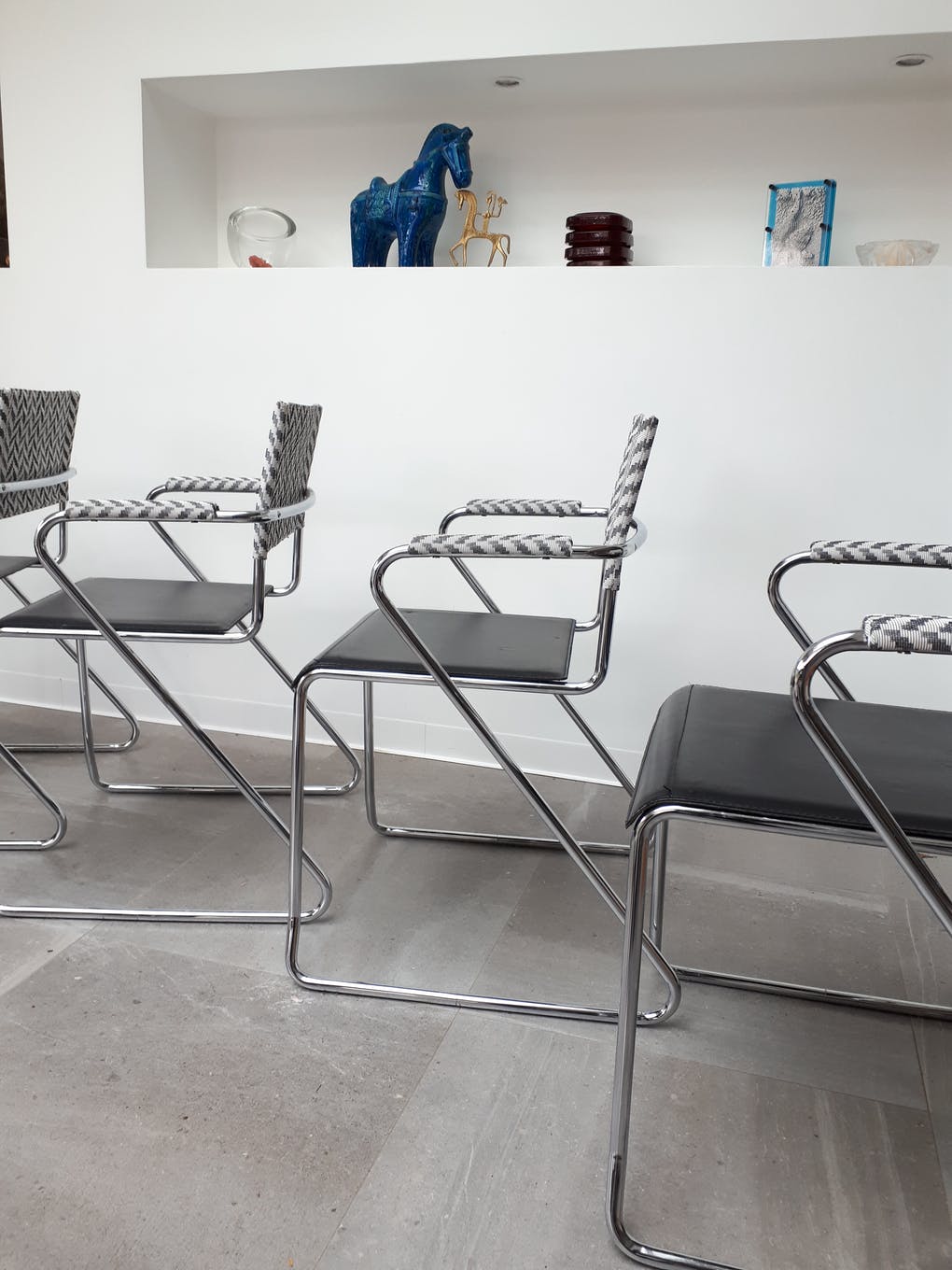 Set of 4 vintage chairs revisited