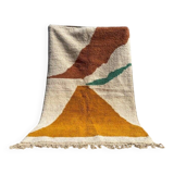 Handmade pure wool Berber rug size 150 x 250 cm