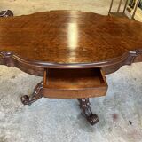 Middle table in mahogany.