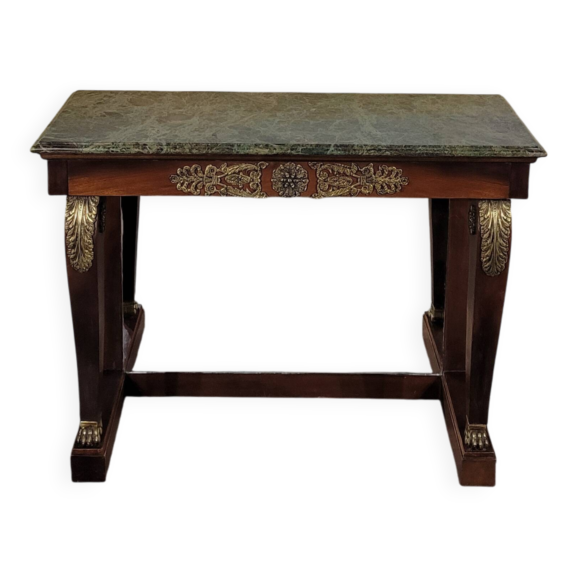 Napoleon III style mahogany console table