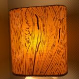Brutalist Lamp in Sculpted Stone Cut Albert Tormos