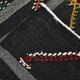 8x11 Black Gray Oversize Kilim Rug, 235x337Cm