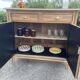 Buffet parisien en bois brut