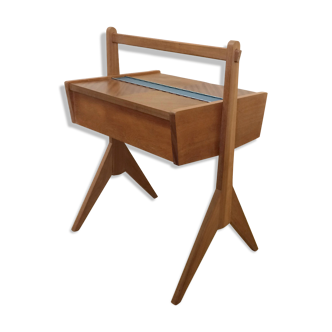 Blue empire and wood worker