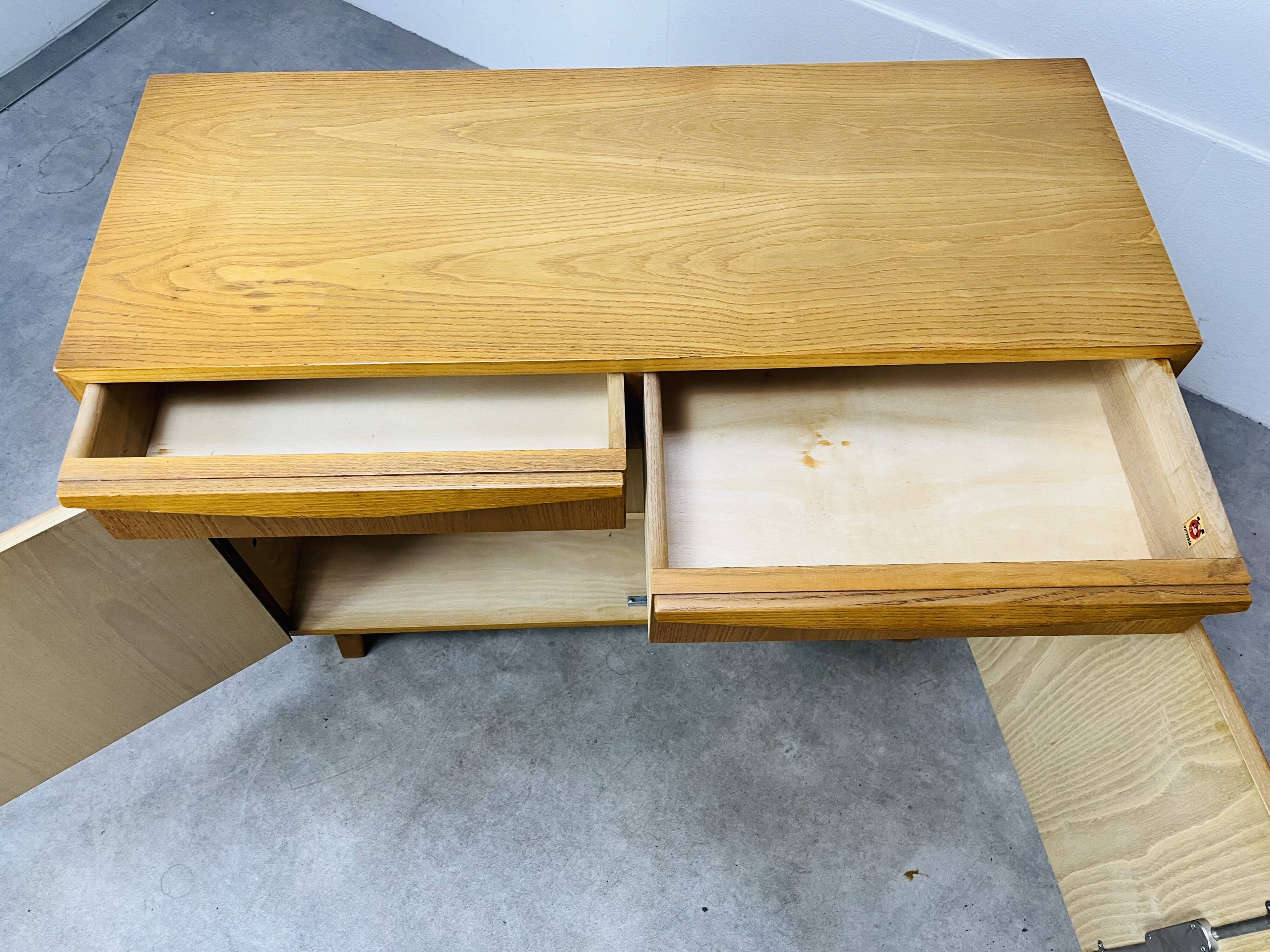 Vintage chest of drawers in Scandinavian style blond wood by Victoria Möbel Switzerland