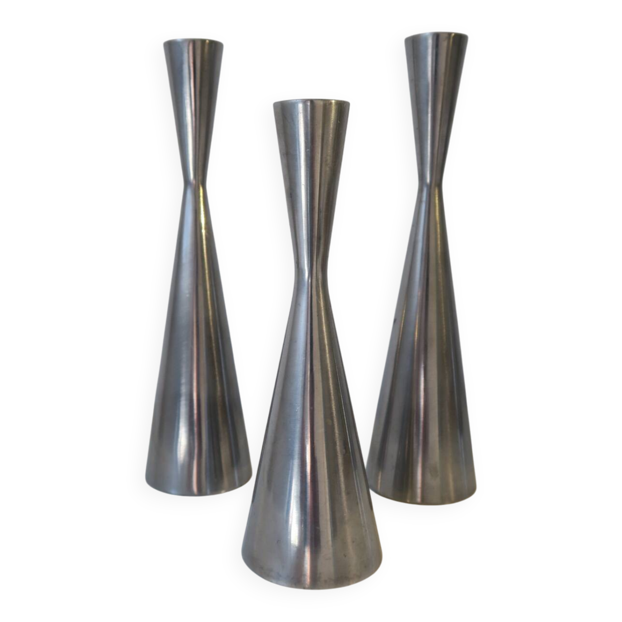 set of 3 Ikea Diabolo candle holders