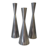 set of 3 Ikea Diabolo candle holders