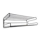 Porte-manteau stockage rack fil acier vintage Tomado Pilastro